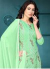 Embroidered Work Cotton Pant Style Classic Salwar Suit - 1
