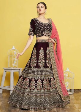 A - Line Lehenga For Bridal