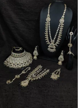 Alloy Beads Work Gold Rodium Polish Bridal Jewelry