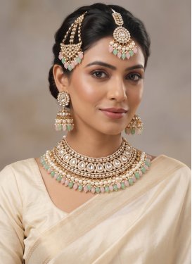 Alloy Multi Colour Necklace Set