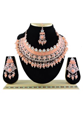 Alluring Beads Work Necklace Set
