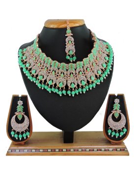 Alluring Moti Work Jewellery Set