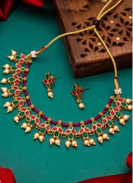 Amazing Copper Necklace Set For Festival