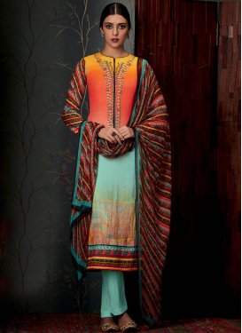 Angelic  Digital Print Work Pant Style Salwar Suit