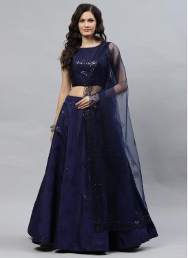 Art Silk Designer Classic Lehenga Choli