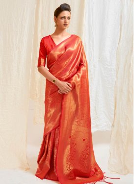 Art Silk Designer Contemporary Saree
