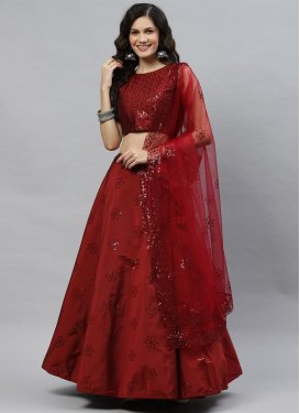 Art Silk Designer Lehenga Choli