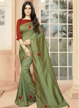 Art Silk Designer Traditional Saree