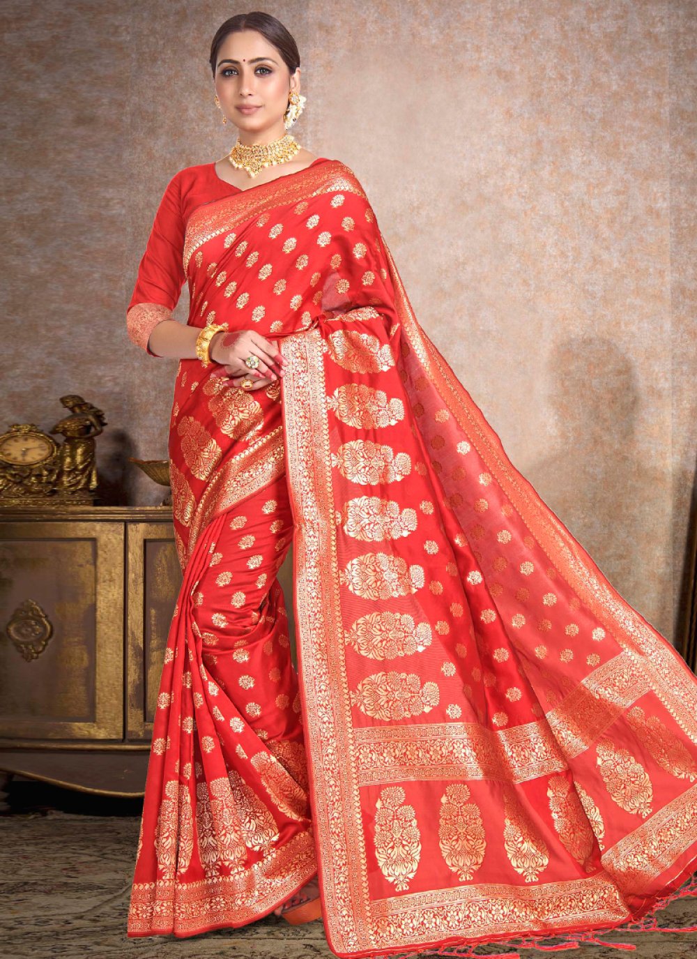 Art Silk Traditional Designer Saree