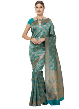 Art Silk Traditional Designer Saree For Casual