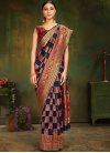 Art Silk Traditional Designer Saree in Multi Colour - 1