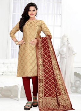 Art Silk Trendy Churidar Salwar Suit
