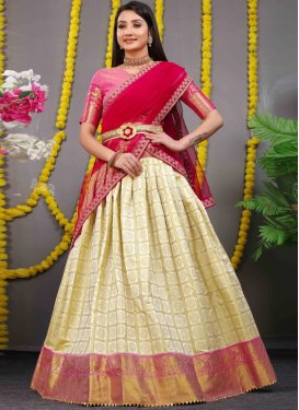 Art Silk Trendy Designer Lehenga Choli