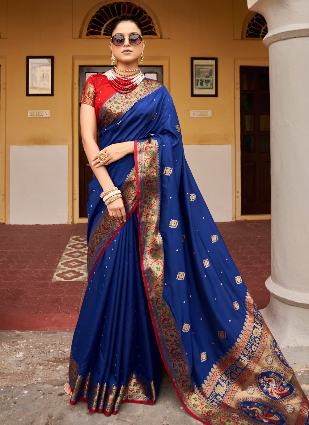 Art Silk Trendy Designer Saree For Ceremonial