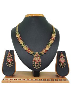 Awesome Alloy Necklace Set For Ceremonial