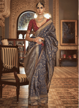 Banarasi Silk Designer Contemporary Style Saree