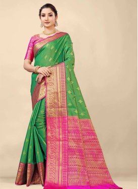 Banarasi Silk Traditional Designer Saree