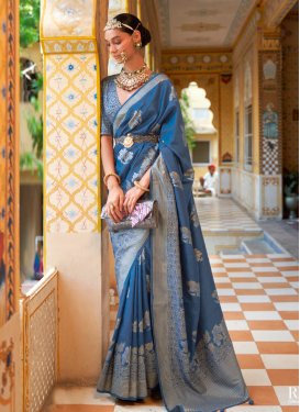 Banarasi Silk Traditional Designer Saree For Ceremonial