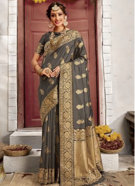 Banarasi Silk Woven Work Silk Saree