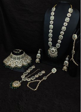 Beads Work Gold Rodium Polish Bridal Jewelry