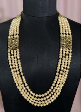 Beautiful Beads Work Alloy Necklace For Festival