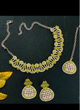 Blissful Alloy Necklace Set For Festival