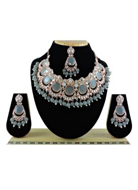 Blissful Alloy Necklace Set For Festival