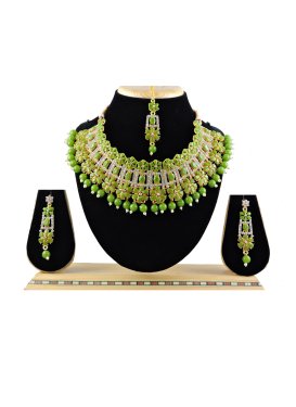 Catchy Beads Work Necklace Set