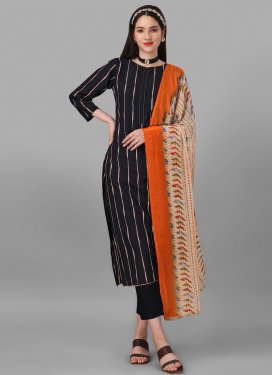 Chanderi Cotton Print Work Pant Style Classic Salwar Suit