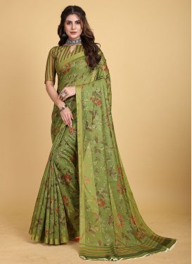 Chanderi Silk Designer Traditional Saree