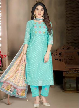Chanderi Silk Readymade Designer Salwar Suit
