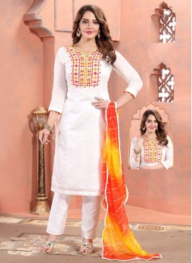 Chanderi Silk Readymade Salwar Suit