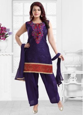Chanderi Silk Readymade Salwar Suit