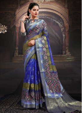 Chanderi Silk Traditional Designer Saree