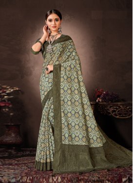 Chanderi Silk Trendy Classic Saree