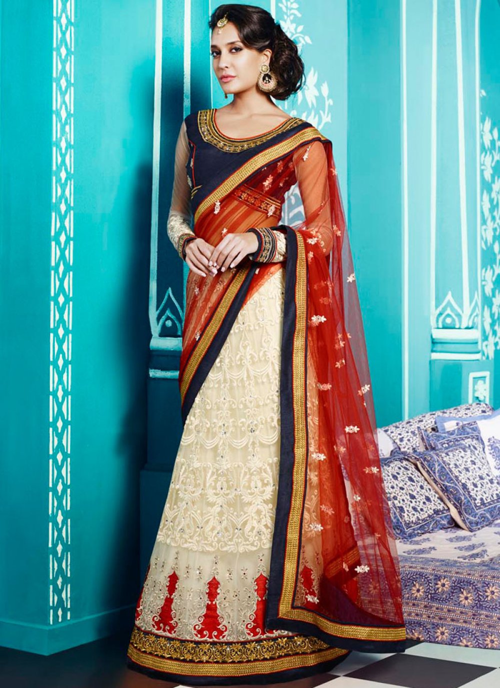 BECAUSE STYLING IS A BEAUTIFUL BALANCE | Bridal sarees south indian, South  indian wedding saree, Wedding saree blouse designs