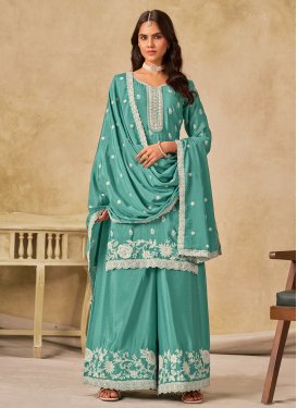 amateur allure blue dress Shop Aqua Blue Satin Lehenga Online in USA with Embroidered Jacket – Pure  Elegance main image 1
