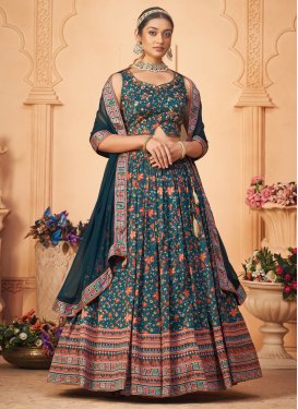Chinon Readymade Lehenga Choli For Festival
