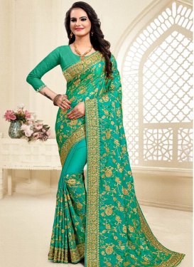 Contemporary Style Saree For Bridal