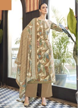 Cotton Lawn Designer Straight Salwar Suit
