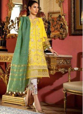 Cotton Pant Style Pakistani Salwar Kameez For Ceremonial
