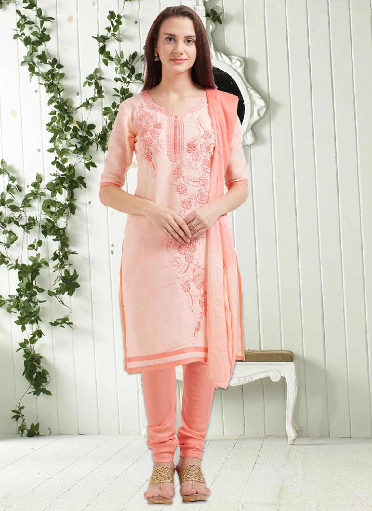 Shop Cotton Punjabi Churidar Salwar Suit Online Salwar Kameez
