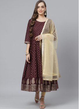 Cotton Readymade Designer Salwar Suit