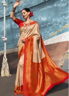 Cotton Silk Designer Contemporary Style Saree