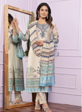 Cotton Silk Readymade Designer Salwar Suit