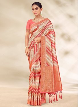 Cotton Silk Woven Work Trendy Classic Saree