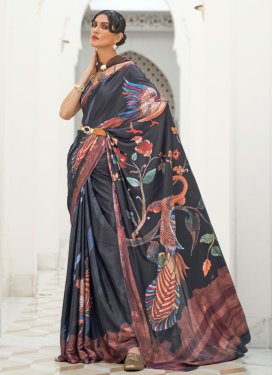 Crepe Silk Designer Traditional Saree