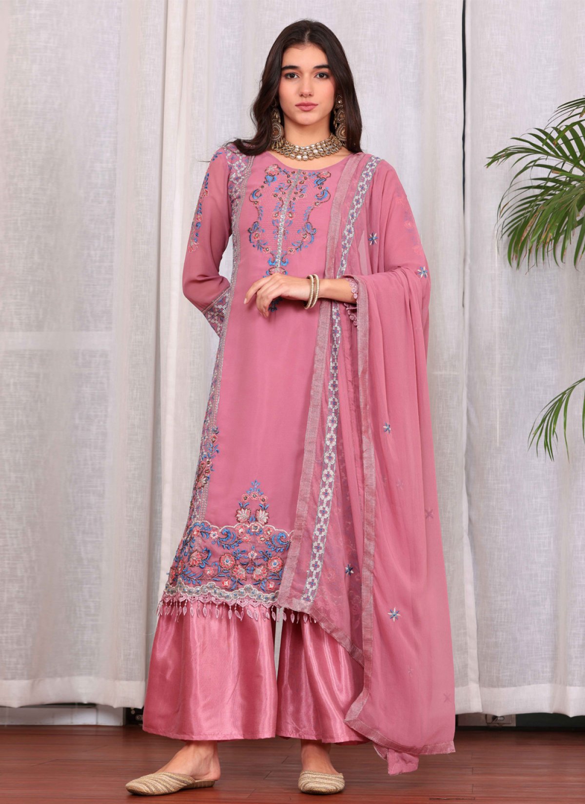 Cutdana work salwar kameez hotsell