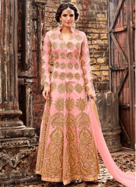 Cute Silk  Trendy Designer Salwar Kameez