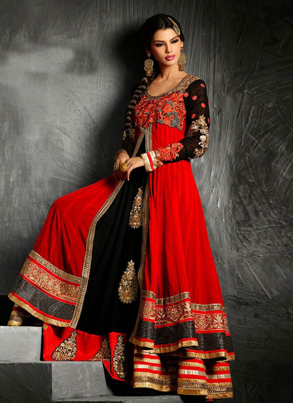 Lace salwar clearance designs